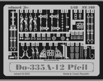 Фототравление для Do 335A-12 Pfeil