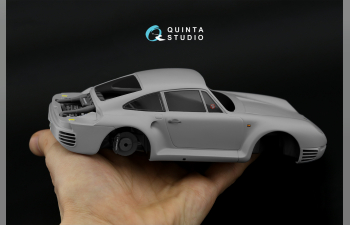 3D Декаль интерьера кабины Porsche 959 (Tamiya)