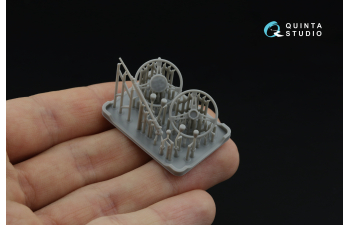 3D Декаль интерьера кабины Ford GT40 Mark II '66 (Meng) (с 3D-печатными деталями и металстикерами)