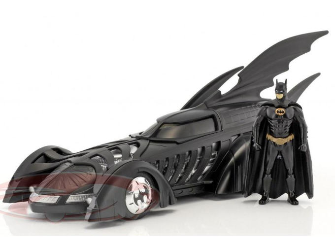 BATMOBILE & figure (1995), black