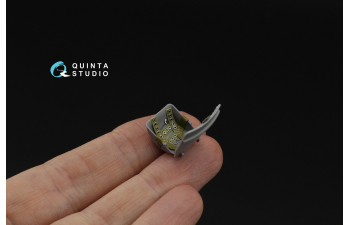 3D Декаль Комплект ремней для самолета ВВС РККА тип 1, ВОВ (с металлическими пряжками) (для всех моделей)