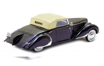 DELAGE D8-85 Clabot Roadster by Henri Chapron 1935 Closed, dark blue