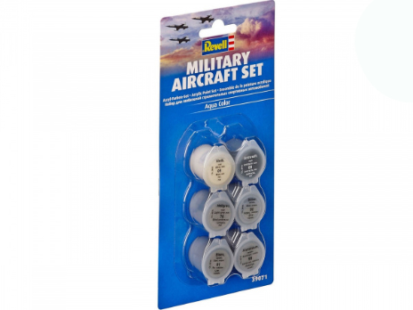 Набор акриловых красок Военный самолет