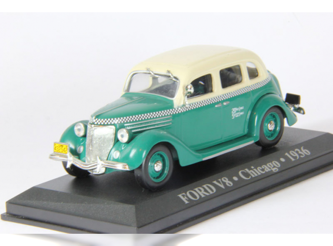 FORD V8 Chicago (1936), green/beige