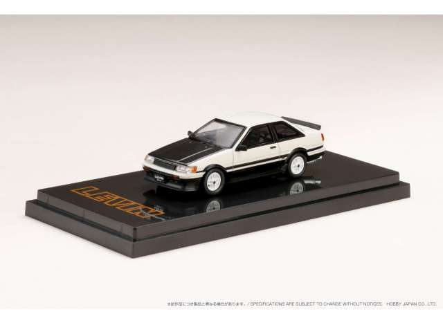 Toyota Corolla Levin AE86 2door Toms Igeta Wheel, white / black