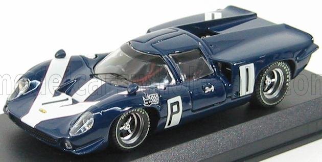 LOLA T70 Coupe N 1 Nurburgring 1967 Surtees - Hobbs, Blue White