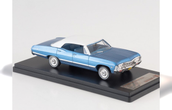 CHEVROLET Impala Sport Sedan (1967), metallic blue / white