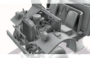 Сборная модель LRDG F30 Gun Truck с фигурками