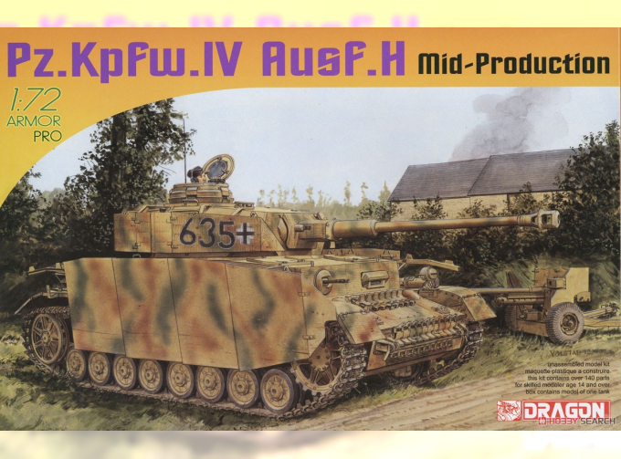 Сборная модель Pz.Kpfw.IV Ausf.H MID PRODUCTION