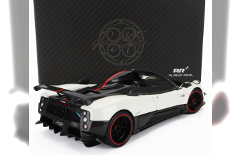 PAGANI Zonda 5 Cinque Roadster (2009), White Black Carbon