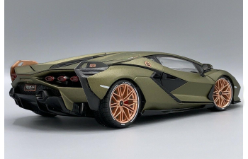 LAMBORGHINI Sian Fkp 37 Hybrid (2020), Verde Gea - Green Met