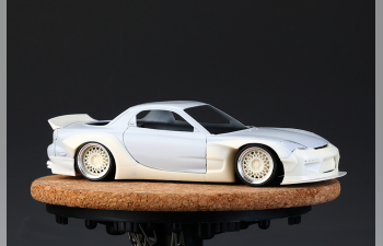 Конверсионный набор RB Mazda RX-7 Wide Body Kit для моделей Tamiya RX-7 Kit 24116 (Resin+PE+Metal parts +Decals)