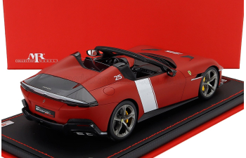 FERRARI 12cilindri V12 830cv Spider Open №25 (2025), Rosso Racing - Matt Red White