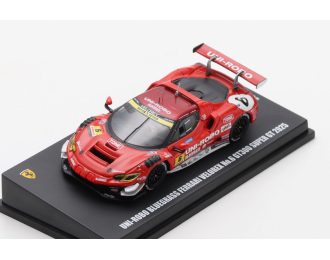 FERRARI 296 Uni-Robo Bluegrass Velorex GT300 Super GT #6 Y.Katayama/R.Merhi Muntan (2025), red 