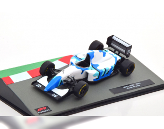 LIGIER F1 Js39 N 25 Season (1993) Martin Brundle, White Blue