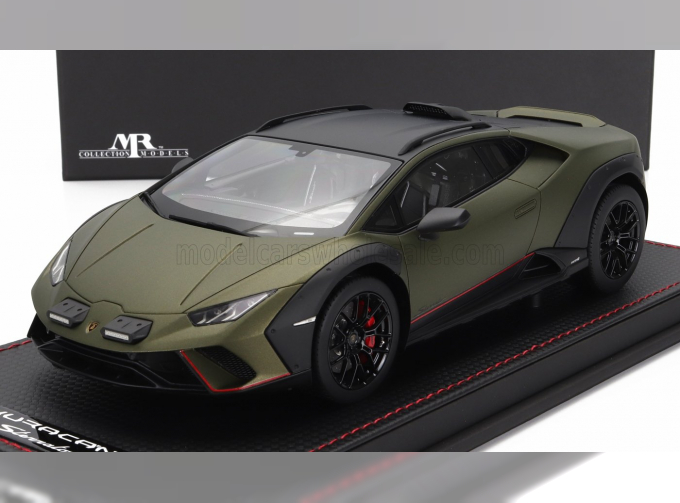 LAMBORGHINI Huracan Sterrato (2022) - Con Vetrina - With Showcase, Verde Gea - Matt Green