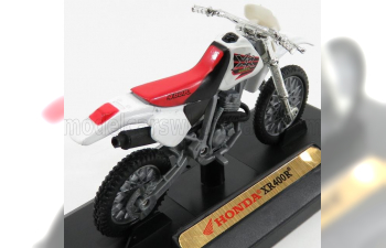 HONDA Xr 400r Cross (1996), White Red