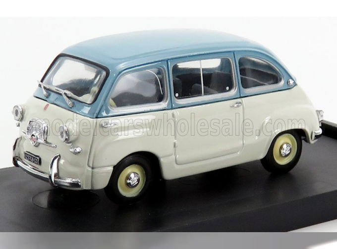 FIAT 600 MULTIPLA STRADALE I SERIES (1956), LIGHT BLUE WHITE