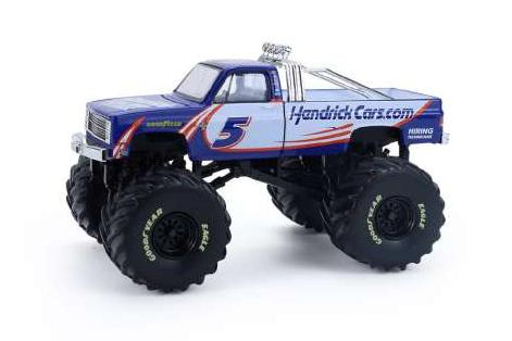 CHEVROLET K20 Monster Truck #5 *Kings of Crunch-Hendrick Motorsports* (1981), white / blue / red