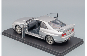 NISSAN Skyline GT-R R33, silver