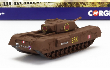 TANK Churchill Mkiii (1941) - Cm. 8.0, Military Brown