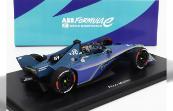 MAHINDRA Formula-e M9 Electro Team Abt Cupra N51 Season (2023-2024) Nico Muller, Blue Yellow