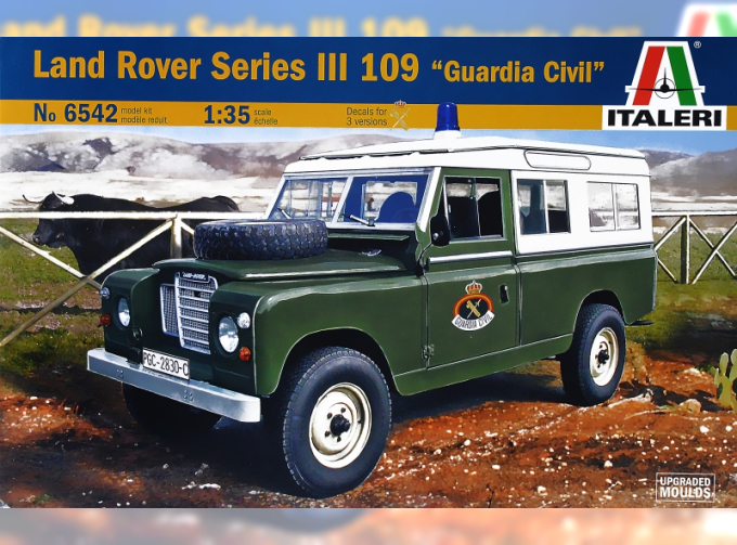 Сборная модель LAND ROVER Серия III 109 "Гражданская охрана"