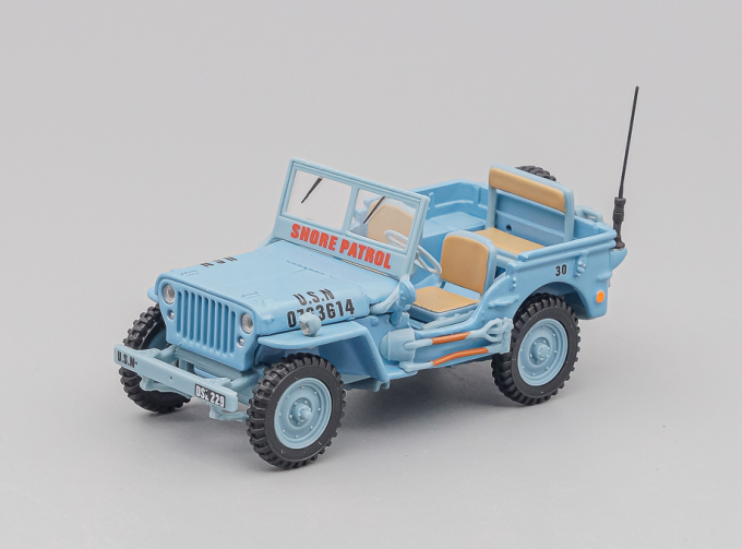 JEEP Willys Shore Patrol, blue