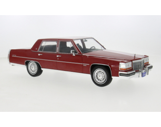 CADILLAC Fleetwood Brougham 1982, dark red