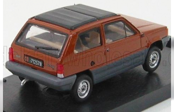 FIAT PANDA TETTO APRIBILE CHIUSA - CLOSED ROOF (1981), BROWN