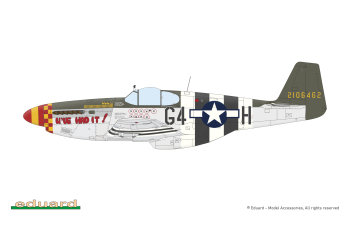 Сборная модель P-51B Mustang Malcolm Hood Canopy ProfiPACK Edition
