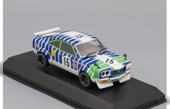 MAZDA Savanna RX-3 Racing #15, white / blue / green