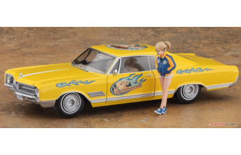 Сборная модель Egg Girls 1966 American Coupe Type B “Amy McDonnell” w/Figure