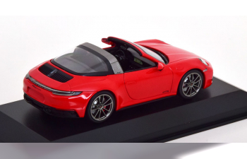 PORSCHE 911 (992) Targa 4 GTS (2021), red