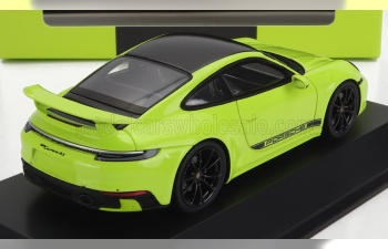 PORSCHE 911 992 Carrera 4s Coupe Aero Kit (2019), Yellow Black