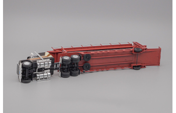 FORD 9000 LTL Car Transporter (1979), black / dark red