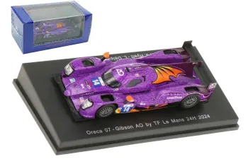 ORECA 07 Gibson #14 Le Mans 24H  P.J. Hyett, Louis Delétraz i Alex Quinn (2024), purple 