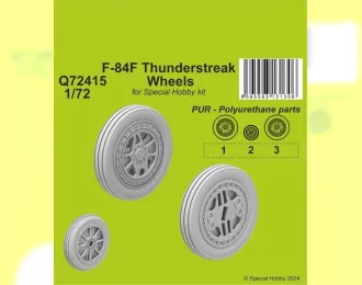 F-84F Thunderstreak Wheels (For Special Hobby Kit)