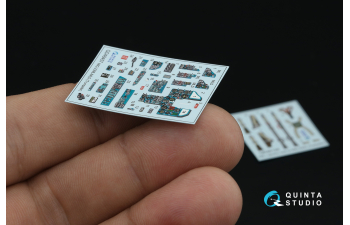 3D Декаль интерьера кабины МиГ-23МЛ/МиГ-23МЛД (Trumpeter)