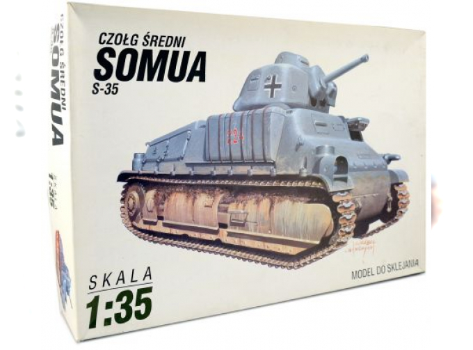 Сборная модель Somua S-35