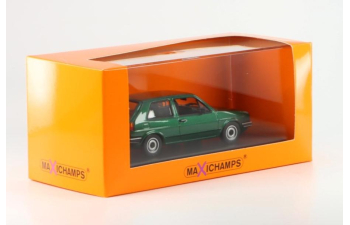 VOLKSWAGEN Golf II (1985), green metallic