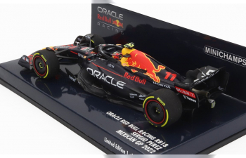 RED BULL F1 Rb18 Team Oracle Red Bull Racing N11 3rd Mexico Gp (2022) Sergio Perez, Matt Blue Yellow Red