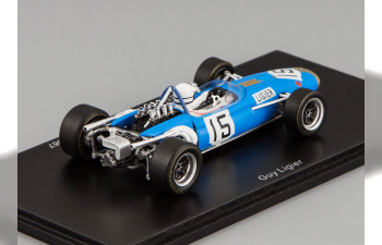 BRABHAM BT20 15 6th German GP 1967 Guy Ligier (FI), blue