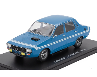 RENAULT R12 Gordini (1972) - Con Vetrina - With Showcase, Light Blue
