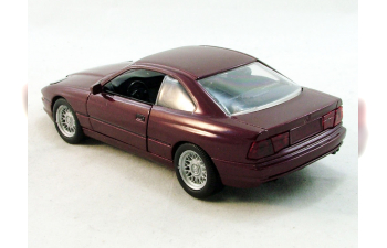 BMW 850i (1995), dark red