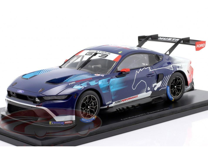 FORD Mustang GT3 Presentation Car #64 (2023)