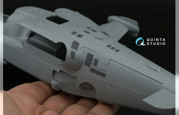 Декаль Элементы Экстерьера для Ка-52 (Звезда/Quinta Models)