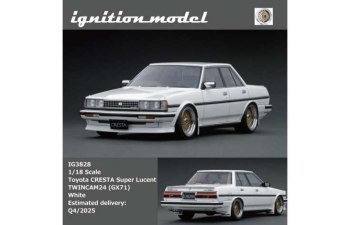 TOYOTA CRESTA Super Lucent TWINCAM24 (GX71), white