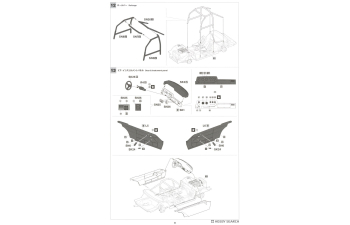 Сборная модель NISSAN 240rs (bs110) Team Nissan Europe (night Version) №3 Rally New Zealand 1983 Timo Salonen - Seppo Harjanne