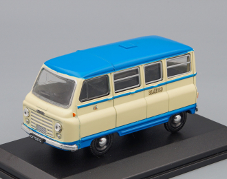 AUSTIN Morris J2 Bradford Mini Bus 1965, blue / beige